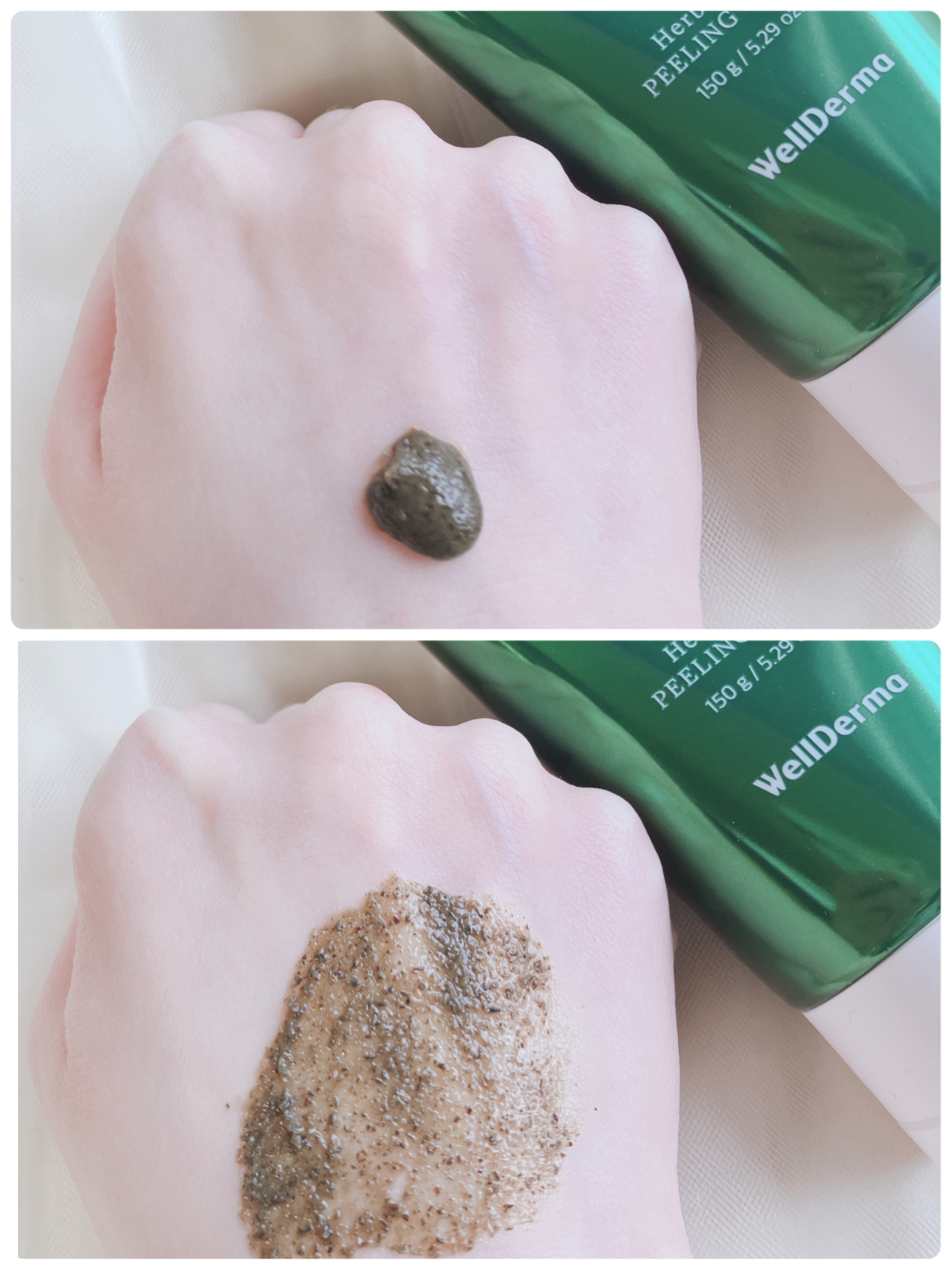 ティーツリーハーブピーリングパック/WellDerma/洗い流すパック・マスクを使ったクチコミ（3枚目）