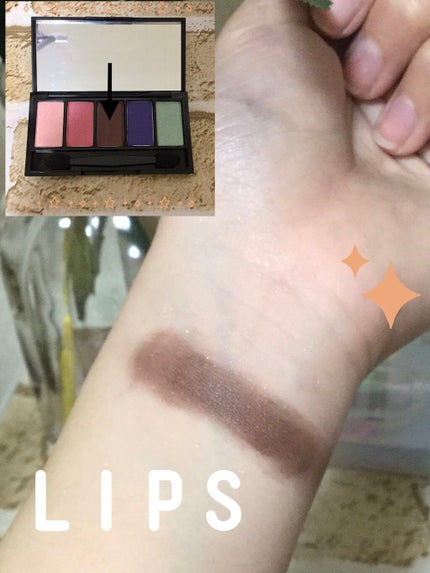 5カラーズアイシャドウ/Witch's Pouch/アイシャドウパレットを使ったクチコミ(5枚目)