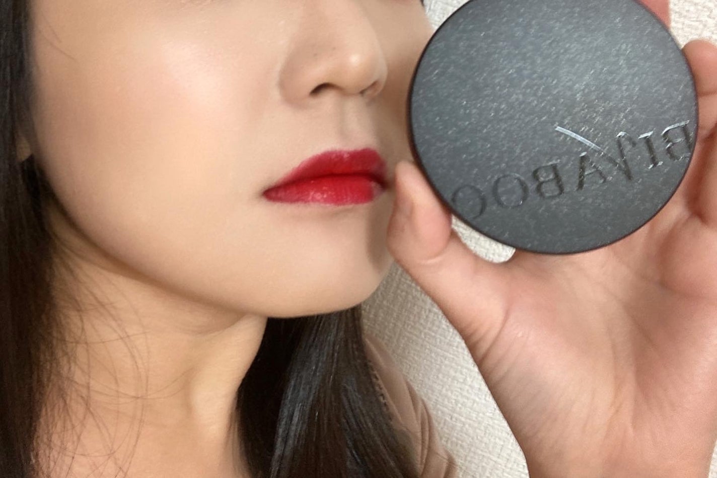 ベルベットジュエルクッション/BIVABOO/クッションファンデーションを使ったクチコミ(1枚目)