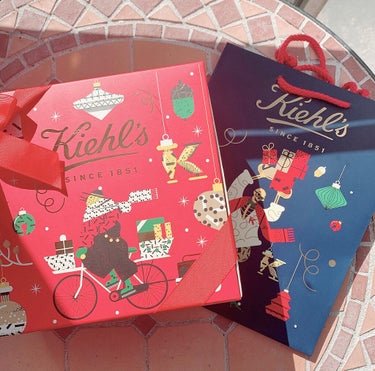 Kiehl's キールズ 選べる美容液セットのクチコミ「○Kiehl's  ホリデイコレクション



愛用してるキールズ
ホリデーパッケージ可愛くて.....」（3枚目）