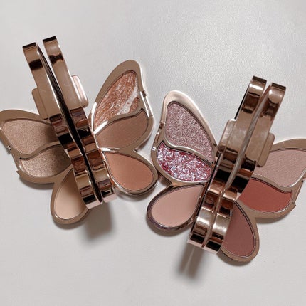 バタフライアイシャドウパレット/AGAG/アイシャドウパレットを使ったクチコミ(3枚目)