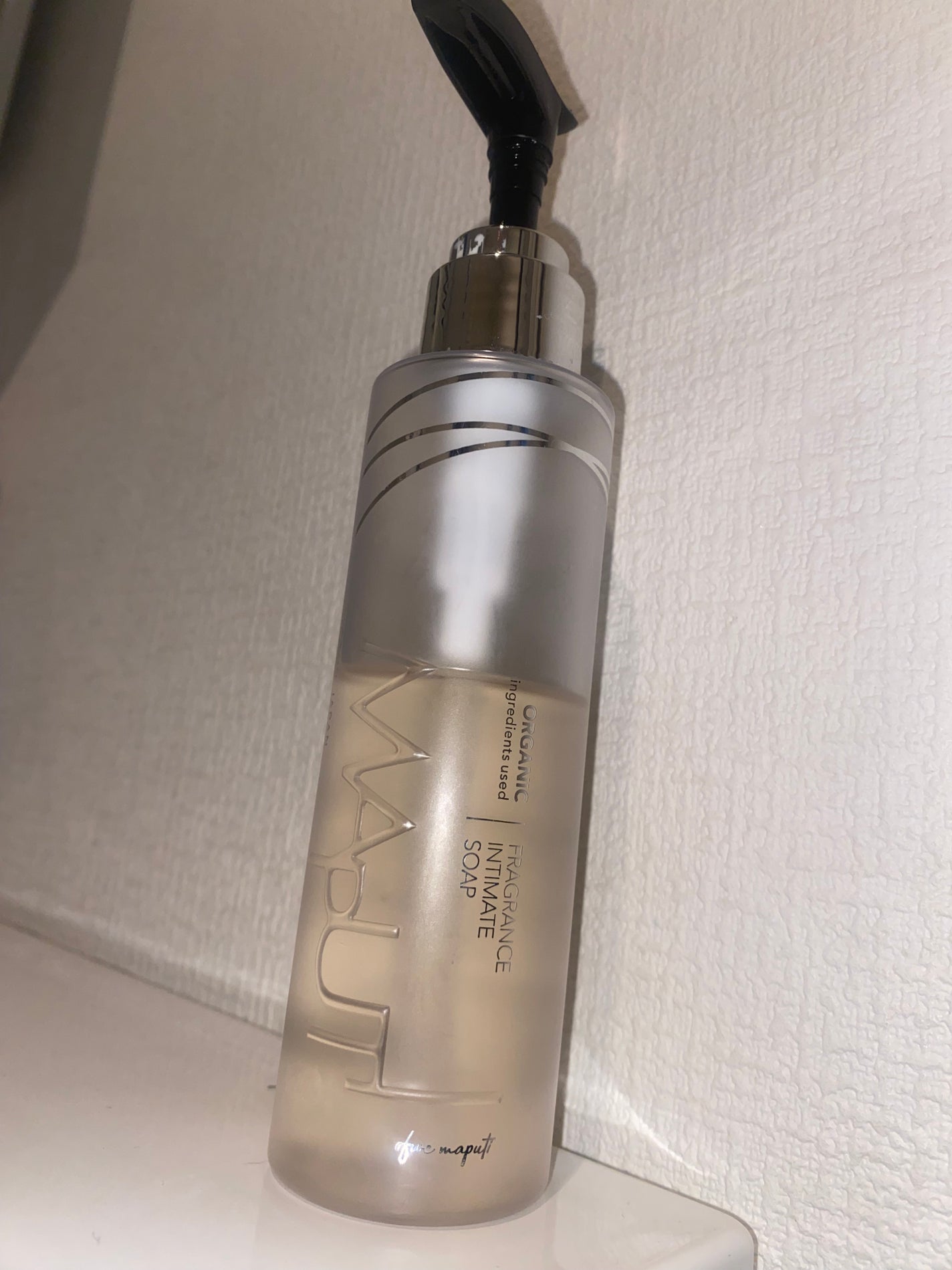 オーガニックフレグランスインティメイトソープ MAPUTI/MAPUTI/デリケートゾーンケアを使ったクチコミ(1枚目)