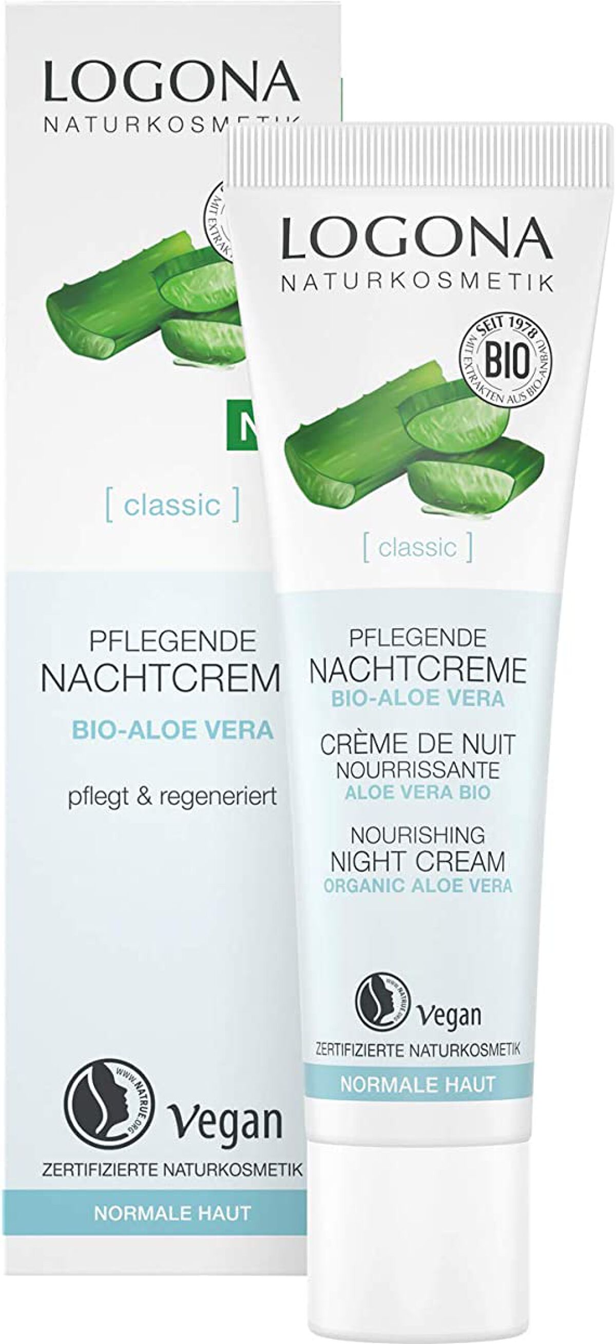 ロゴナモイスチャーナイトクリーム ロゴナ