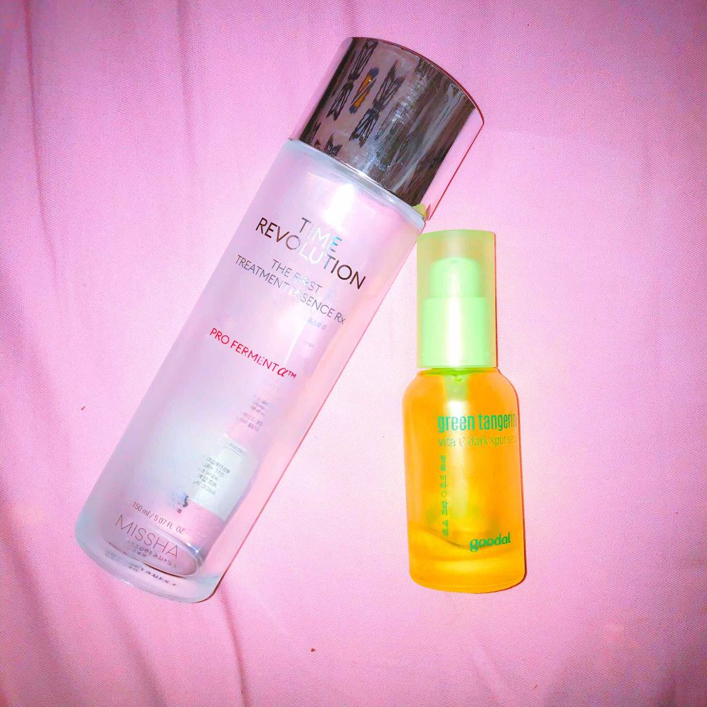 グリーンタンジェリン ビタC ダークスポットケアセラム/goodal/美容液を使ったクチコミ（1枚目）