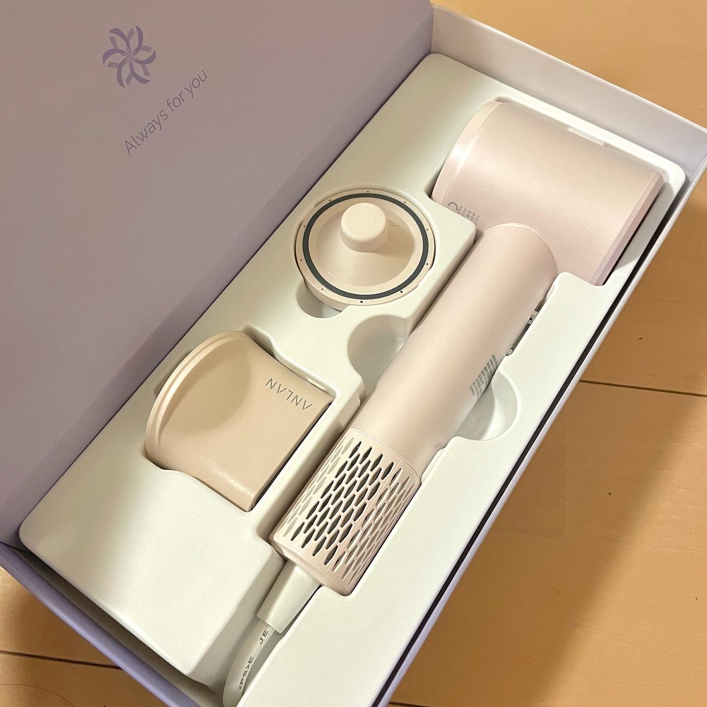 ダブルケアドライヤー/ANLAN/ドライヤーを使ったクチコミ（2枚目）