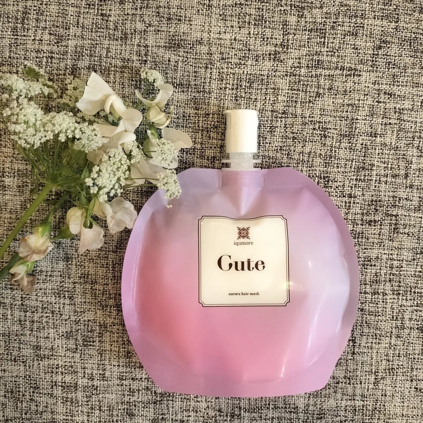 イクモアキュートオーロラヘアマスク/iqumore/ヘアマスク・ヘアパックを使ったクチコミ(1枚目)