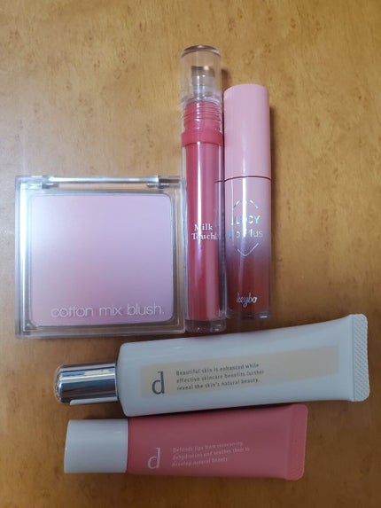 コットン ミックス チーク/MISSHA/パウダーチークを使ったクチコミ(1枚目)