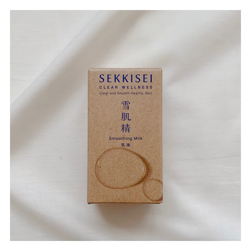 クリアウェルネス スムージング ミルク/雪肌精/乳液を使ったクチコミ（2枚目）