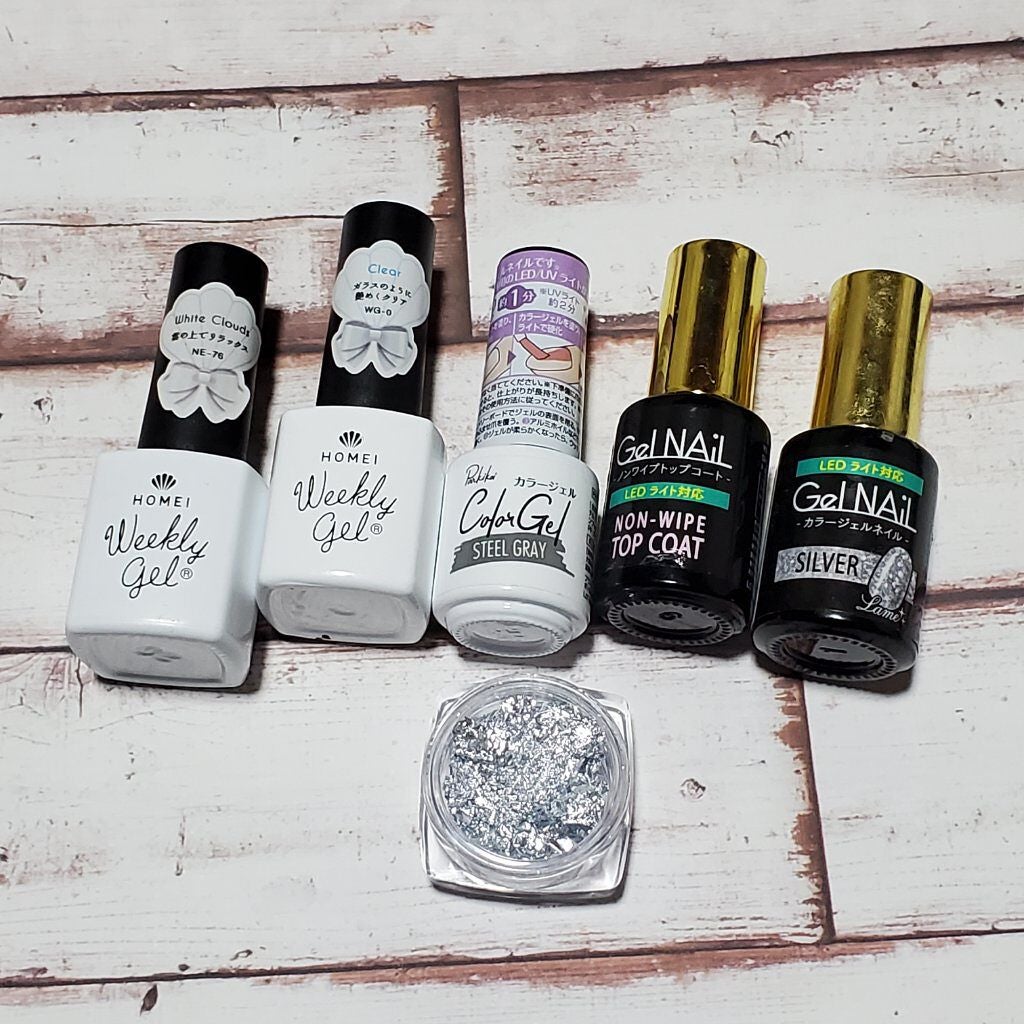 ウィークリージェル/HOMEI/ジェルネイルを使ったクチコミ(3枚目)