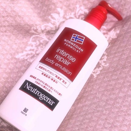 ノルウェー フォーミュラ インテンスリペア ボディ エマルジョン/Neutrogena/ボディローションを使ったクチコミ(1枚目)