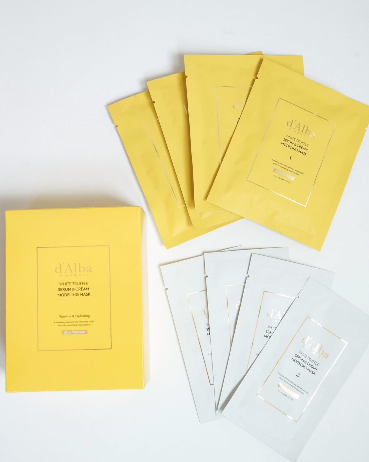 ホワイトトリュフセラムアンドクリームモデリングマスク/ダルバ/洗い流すパック・マスクを使ったクチコミ(7枚目)