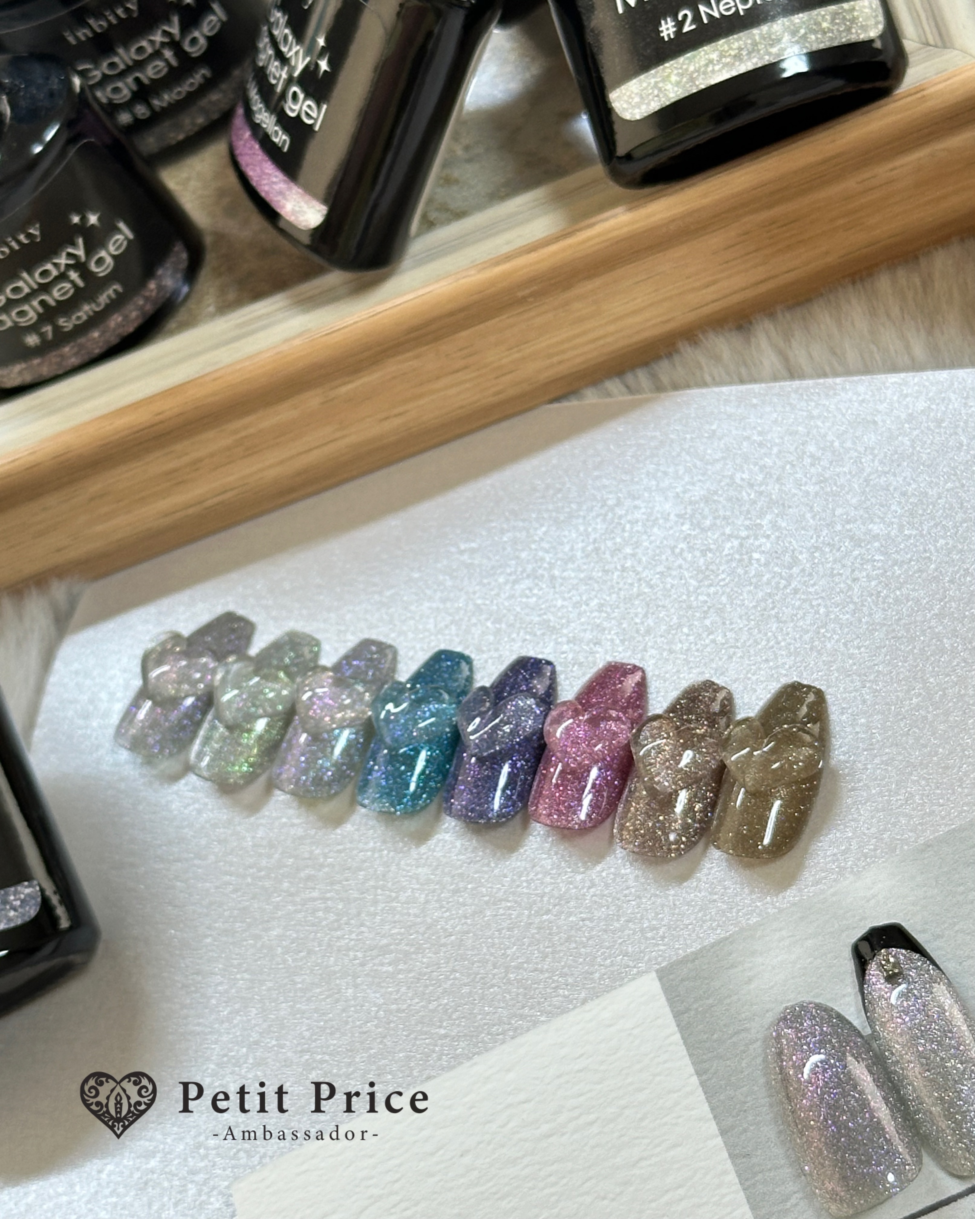 #ネイル,#ジェルネイル,#セルフネイル,#ニュアンスネイル,#マグネットネイル,#フラッシュネイル,#ハートネイル,#バレンタインネイルのネイルデザイン