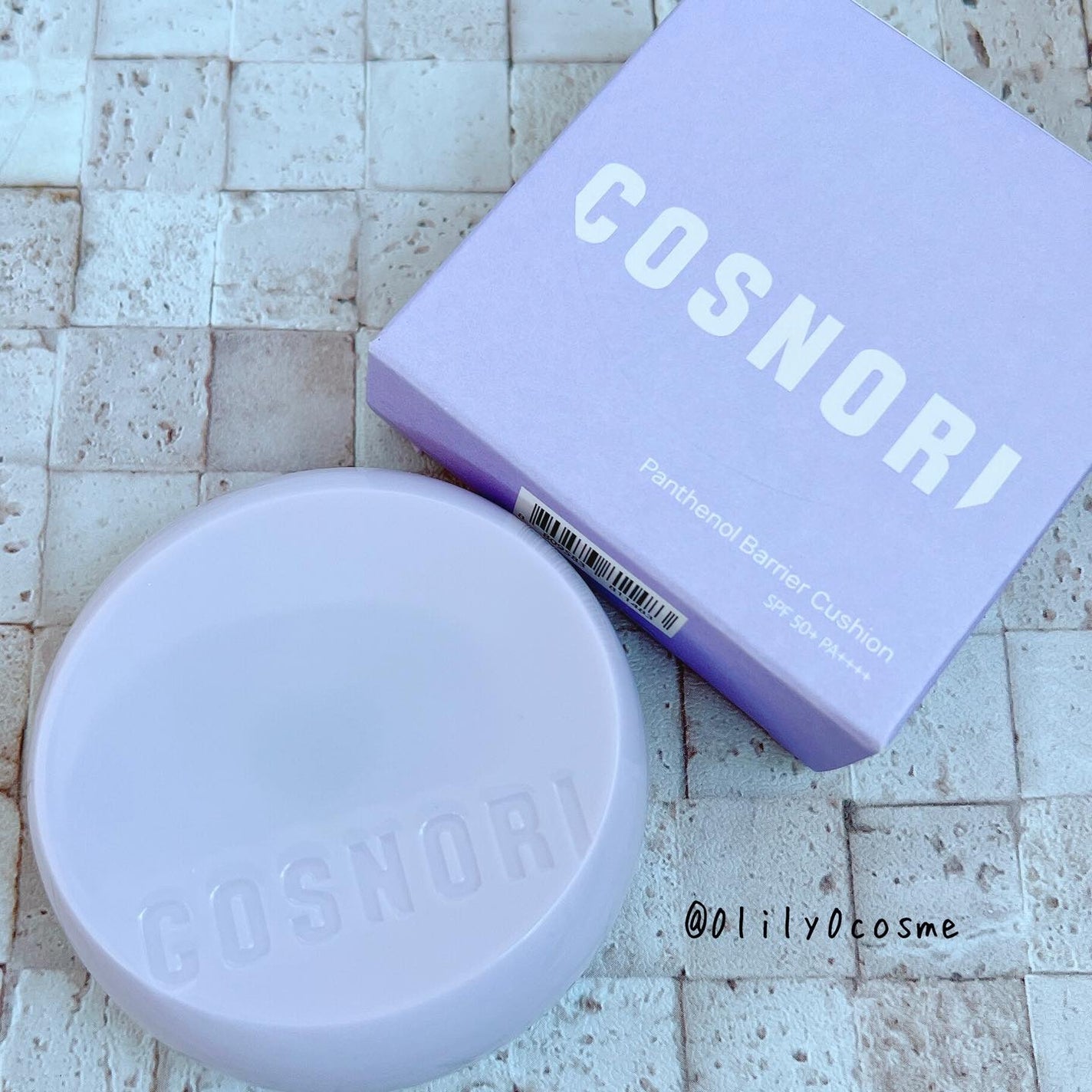 パンテノールバリアクッション/COSNORI/クッションファンデーションを使ったクチコミ(7枚目)