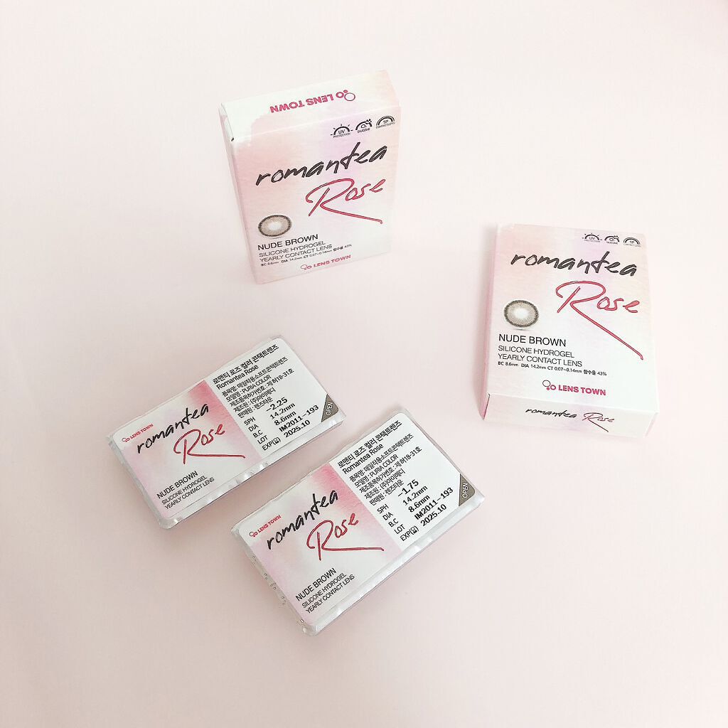 Romantea Rose/THEPIEL/カラーコンタクトレンズを使ったクチコミ(4枚目)