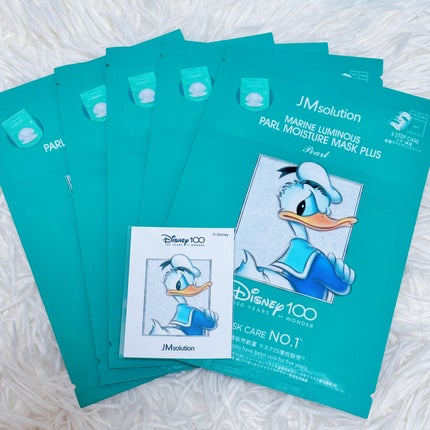ディズニー100周年記念フェイスマスク マリンルミナスパールモイスチャー シートマスクプラス 真珠エキス/JMsolution-japan edition-/シートマスク・パックを使ったクチコミ(2枚目)