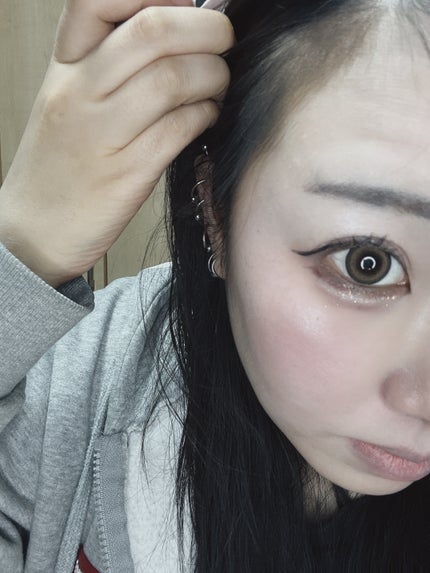 セルフアップヘアラインブラシ/jenny house/ヘアカラーを使ったクチコミ(3枚目)