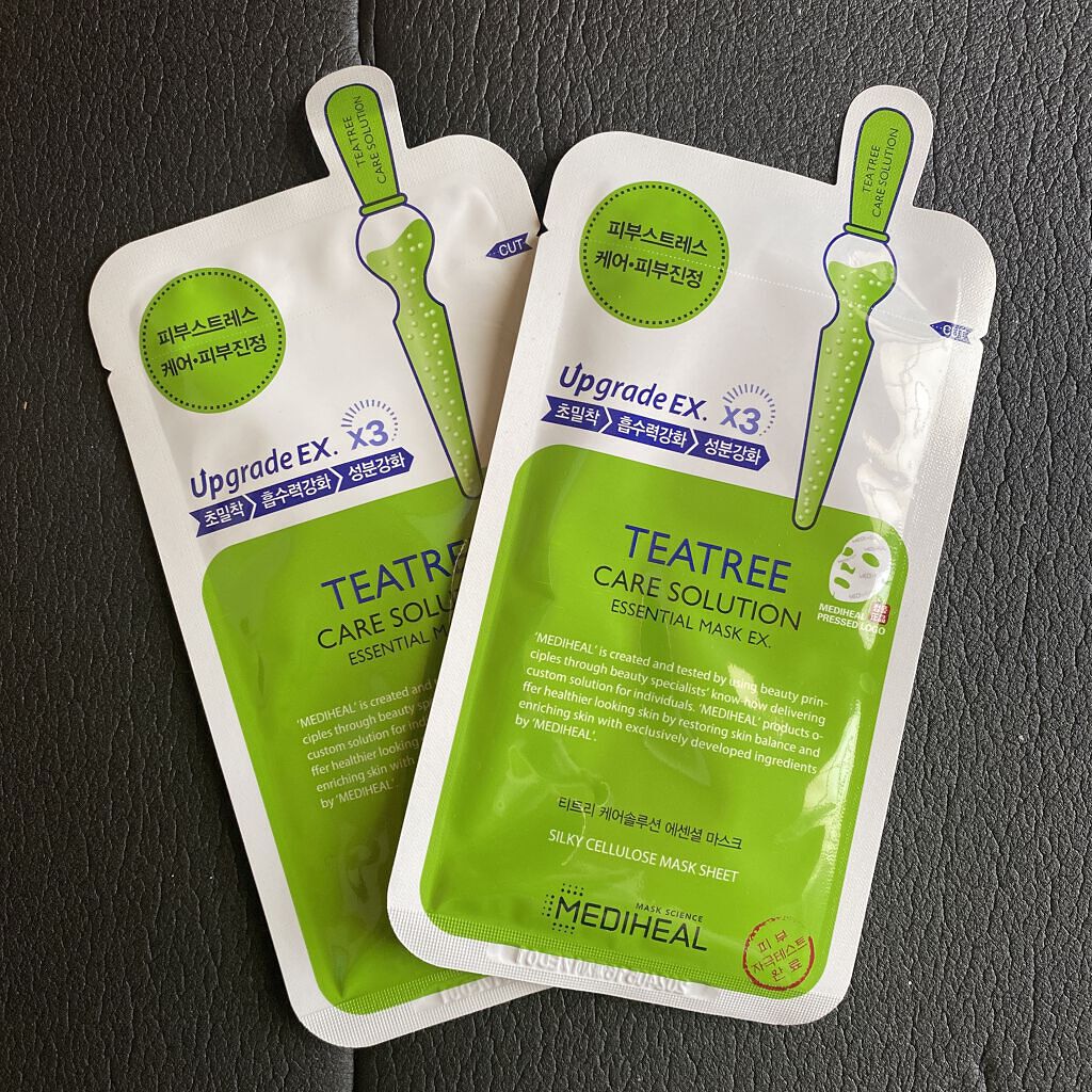 ティーツリーケア ソリューション エッセンシャルマスクEX/MEDIHEAL/シートマスク・パックを使ったクチコミ（1枚目）