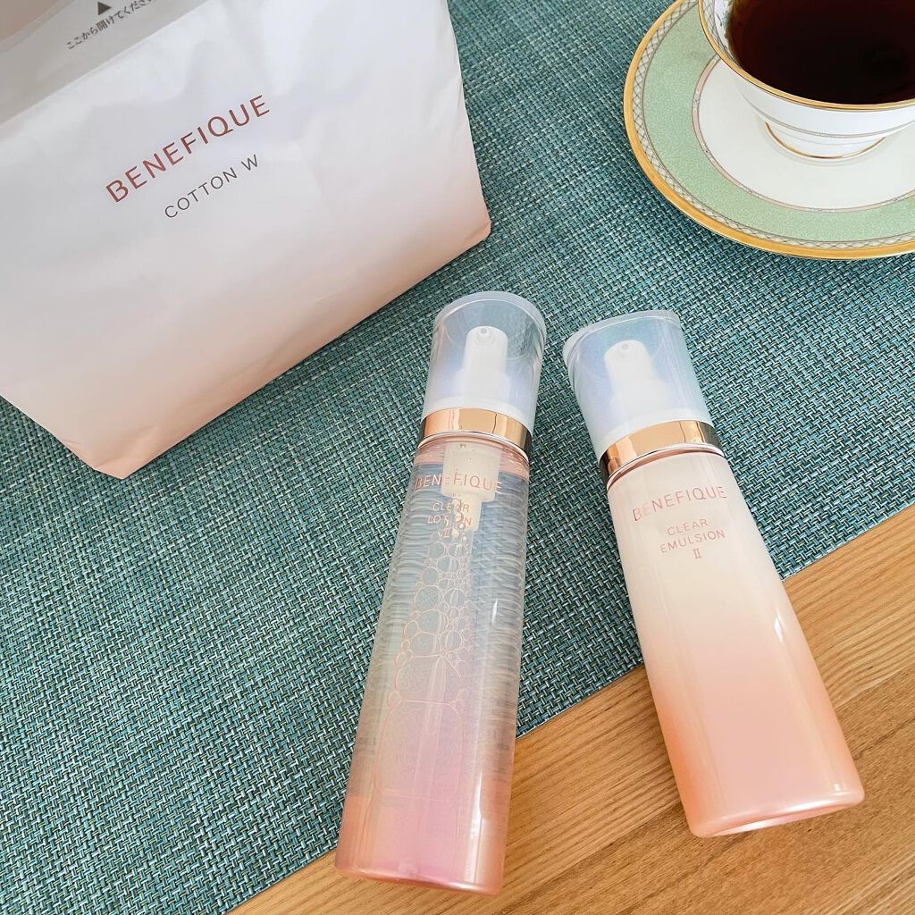 クリアローションI・II・III/BENEFIQUE/化粧水を使ったクチコミ（1枚目）