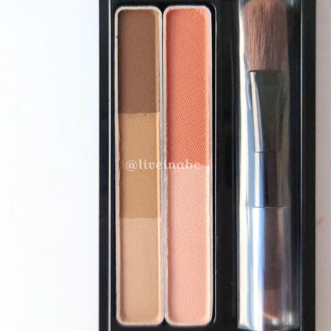 デザイニングアイブロウ3D(デュアルカラー)/KATE/パウダーアイブロウを使ったクチコミ(4枚目)