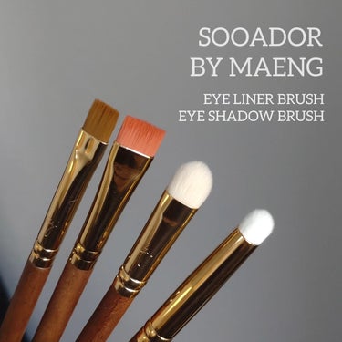 BY MAENG #05 Flat Eye Shadow Brush/SOOA DOR/メイクブラシを使ったクチコミ（1枚目）