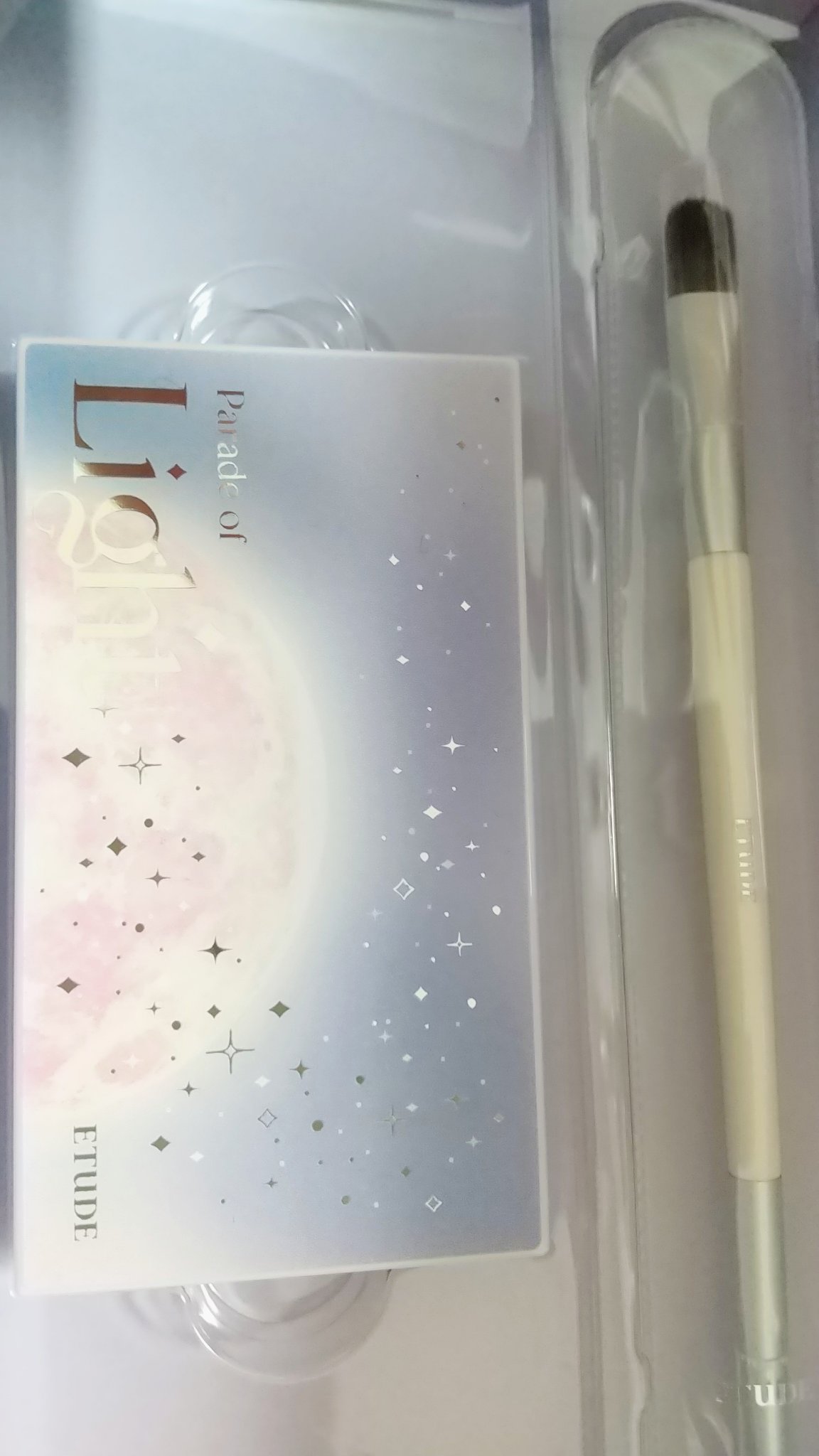 パレードオブライト　プレイカラーアイズミニ　ロゼワイン　スペシャルキット/ETUDE/メイクアップキットを使ったクチコミ（1枚目）