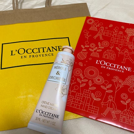 オーキデ プレミアムハンドクリーム/L'OCCITANE/ハンドクリームを使ったクチコミ(1枚目)