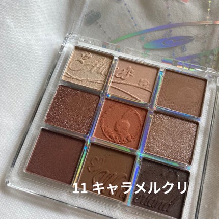 クォーツ 9色アイシャドウパレット(ドリームランドアイシャドウ)/ZEESEA/アイシャドウパレットを使ったクチコミ(2枚目)
