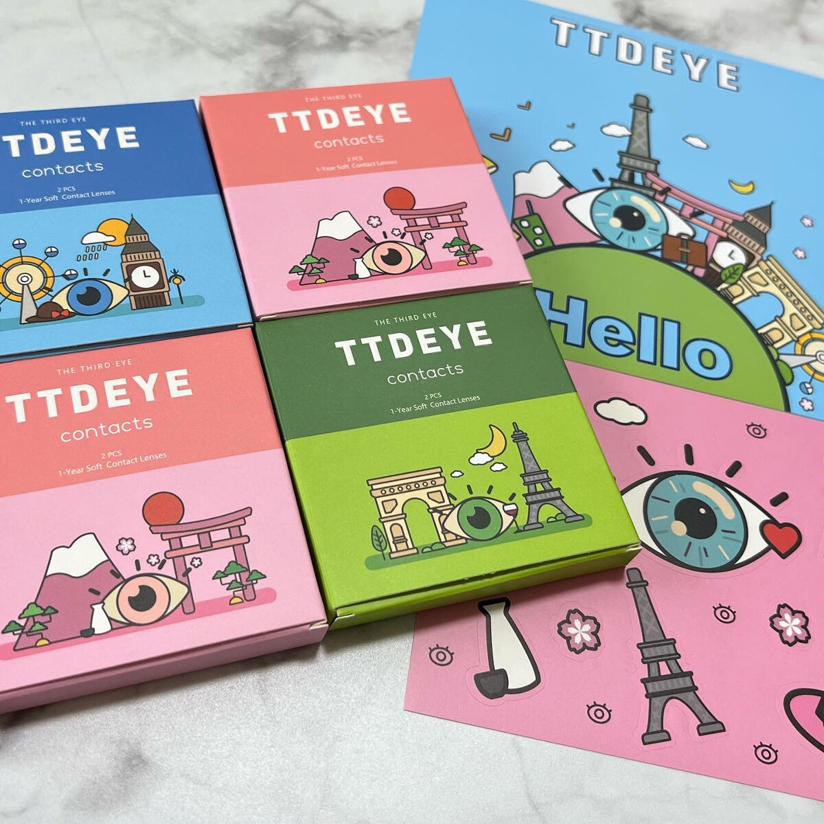 Vanilla Hazel/TTDeye/カラーコンタクトレンズを使ったクチコミ（2枚目）