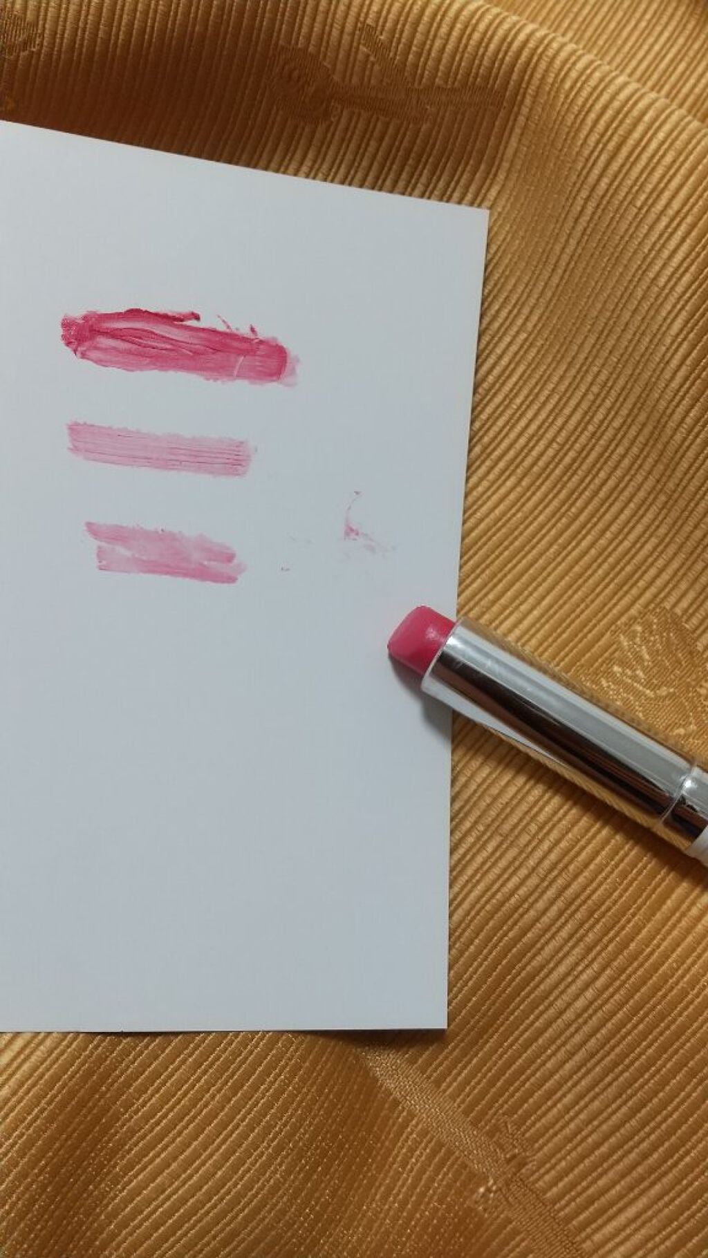 口紅(詰替用)/ちふれ/口紅を使ったクチコミ(3枚目)