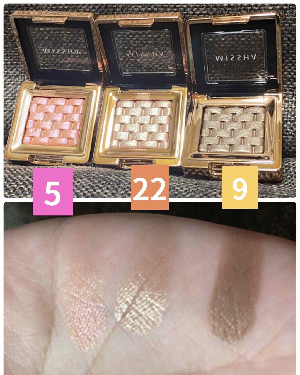 モダンアイシャドウ イタルプリズム No.22/MISSHA/単色アイシャドウを使ったクチコミ（2枚目）