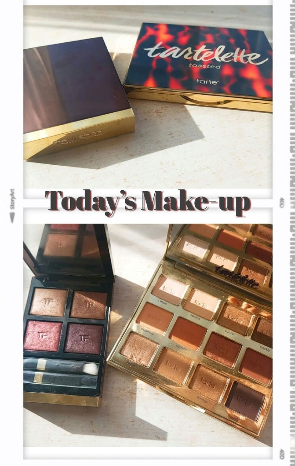 Tartelette Toasted Eyeshadow Palette/tarte/アイシャドウパレットを使ったクチコミ（1枚目）