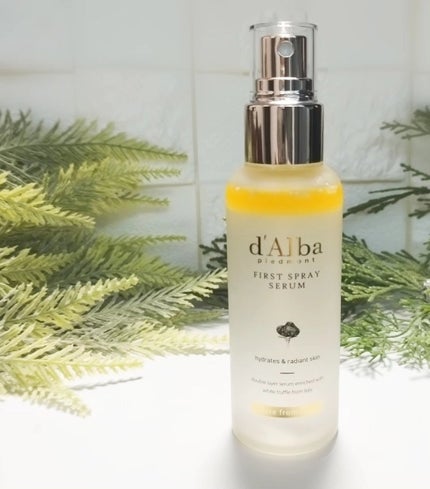 ダルバ ホワイトトリュフファーストスプレーセラム/ダルバ/ミスト状化粧水を使ったクチコミ(1枚目)