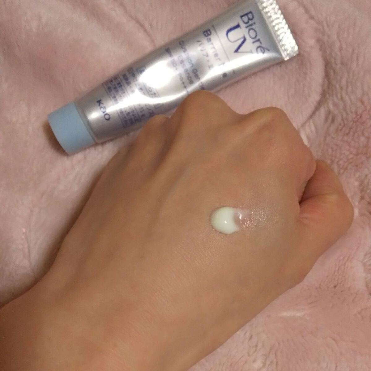 ビオレUV バリアミー クッションジェントルエッセンス /ビオレ/日焼け止めクリームを使ったクチコミ(2枚目)