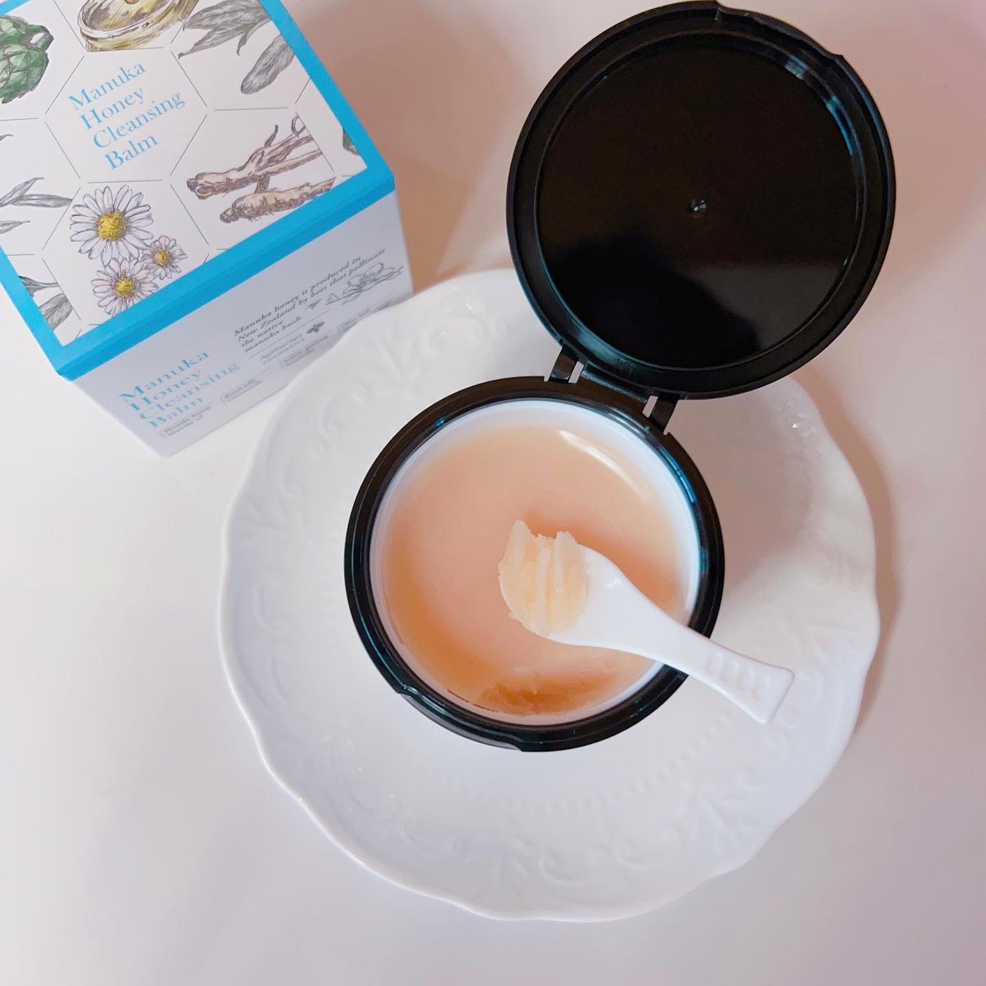 マヌカハニー クレンジングバーム/アピセラピーコスメティクス/クレンジングバームを使ったクチコミ(3枚目)
