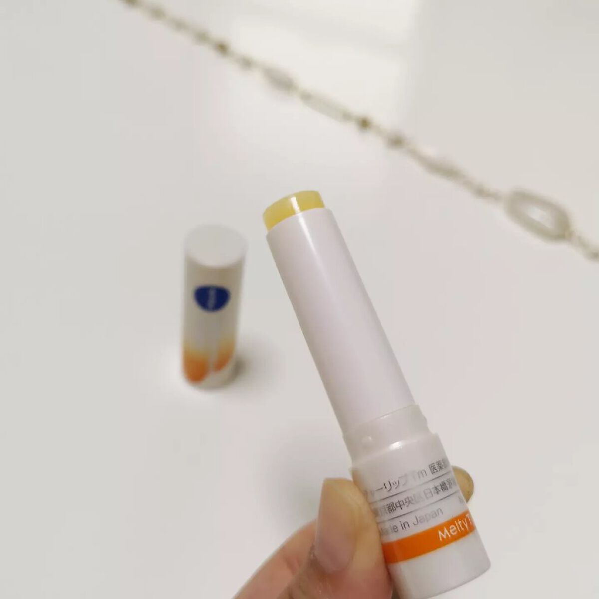 ニベア ディープモイスチャーリップ メルティタイプ/ニベア/リップクリームを使ったクチコミ(3枚目)