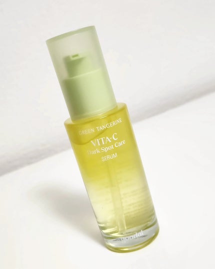 グリーンタンジェリン ビタC ダークスポットケアセラム/goodal/美容液を使ったクチコミ(2枚目)