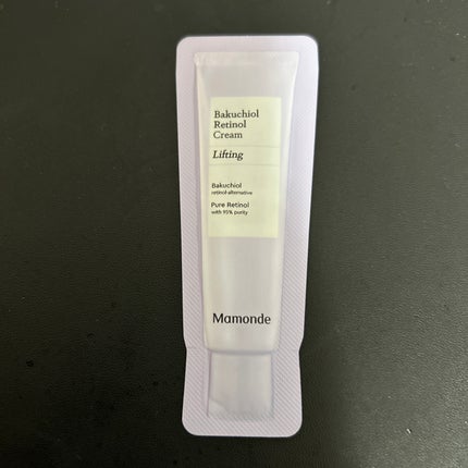 バクチオールレチノールクリーム/Mamonde/フェイスクリームを使ったクチコミ(1枚目)