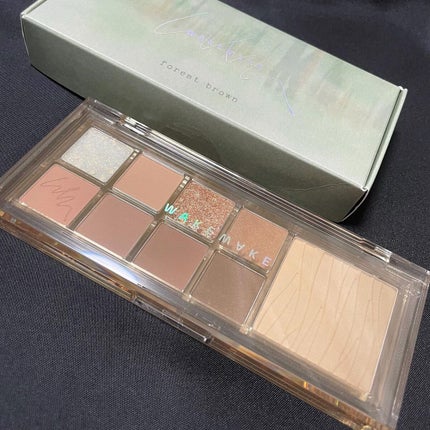 ミックスブラーリングアイパレット/wakemake/マルチパレットを使ったクチコミ(5枚目)