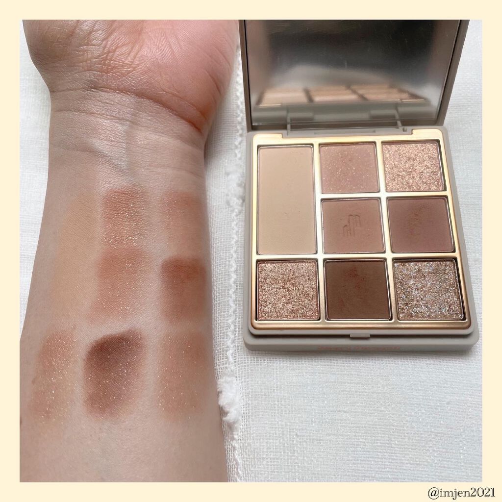 ドットオンムードアイパレット/Heart Percent/アイシャドウパレットを使ったクチコミ(4枚目)