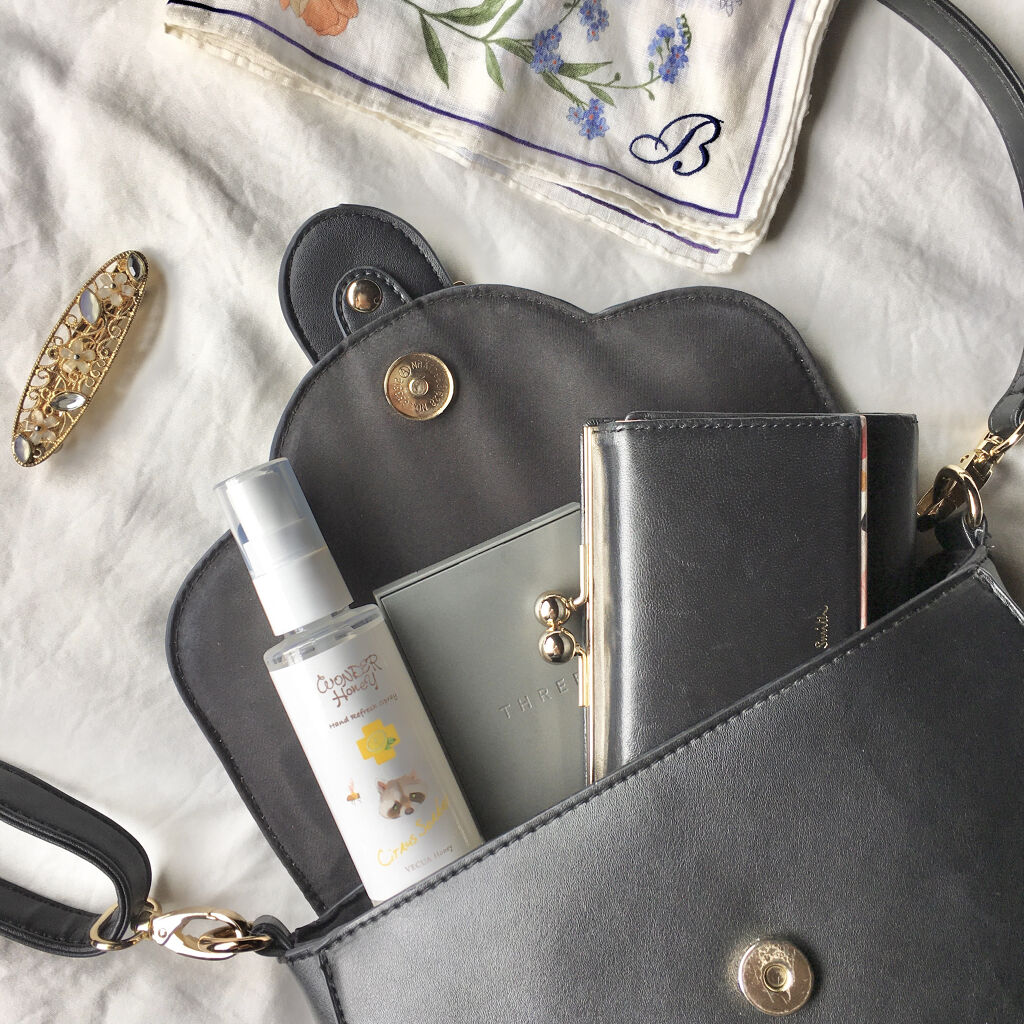 ワンダーハニー 手指すっきりハンドスプレー シトラスソルベ/VECUA Honey/ハンドクリームを使ったクチコミ（2枚目）