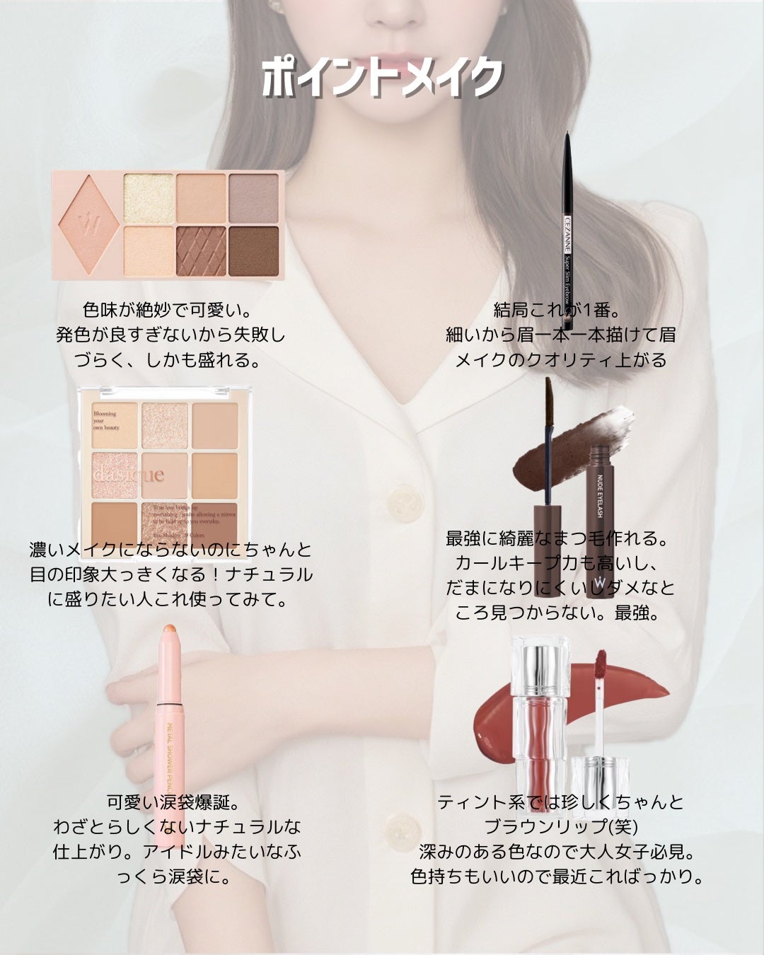 シャドウパレット/dasique/アイシャドウパレットを使ったクチコミ(3枚目)