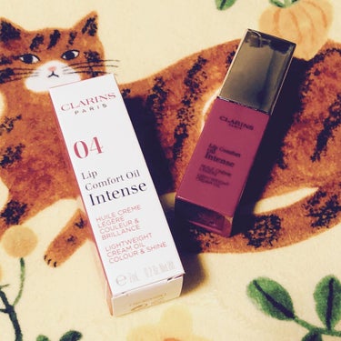 コンフォート リップオイル インテンス/CLARINS/リップグロスを使ったクチコミ（3枚目）