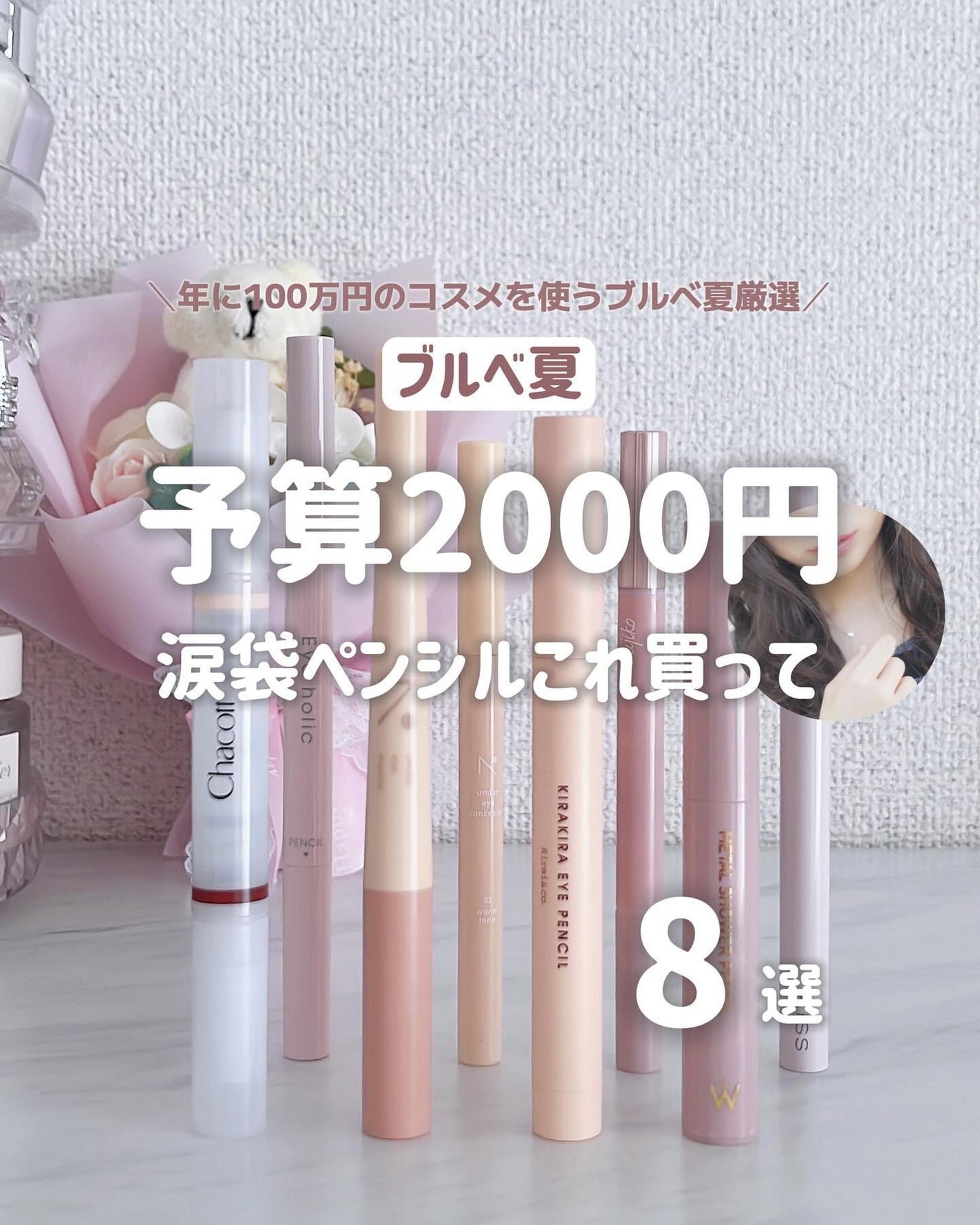 アンダーアイマスター/nobev/ペンシルアイライナーを使ったクチコミ(1枚目)