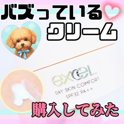 デイスキンコンフォート/excel/フェイスクリームを使ったクチコミ(1枚目)