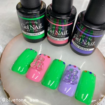 ジェルネイル(ライト対応)/セリア/ジェルネイルを使ったクチコミ(7枚目)