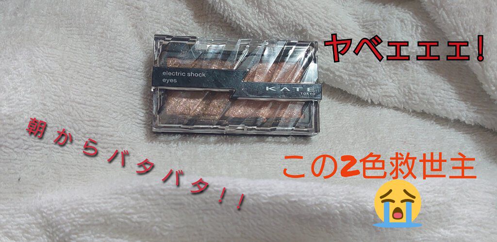 エレクトリックショックアイズ /KATE/アイシャドウパレットを使ったクチコミ（1枚目）