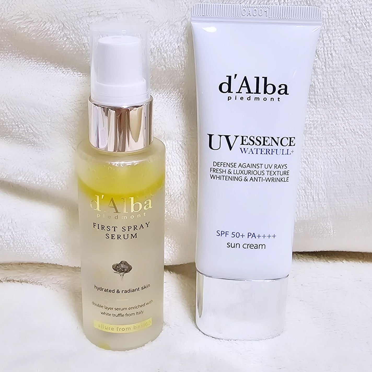 ダルバ ホワイトトリュフファーストスプレーセラム/ダルバ/ミスト状化粧水を使ったクチコミ(1枚目)