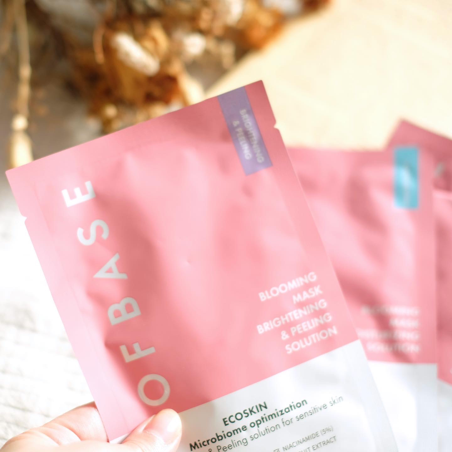 セルフィッシュブルーミングマスクパックMR/OFBASE/シートマスク・パックを使ったクチコミ（3枚目）