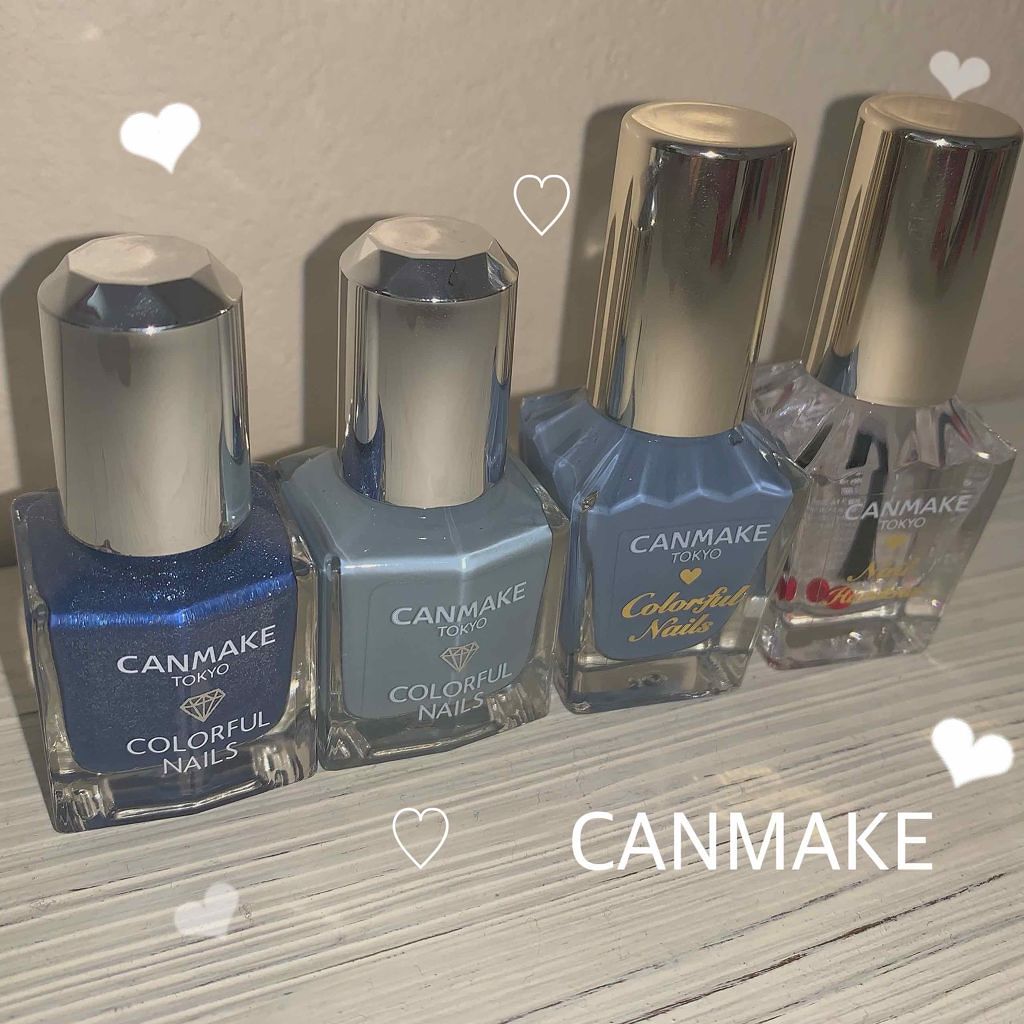 カラフルネイルズ/キャンメイク/マニキュアを使ったクチコミ（1枚目）