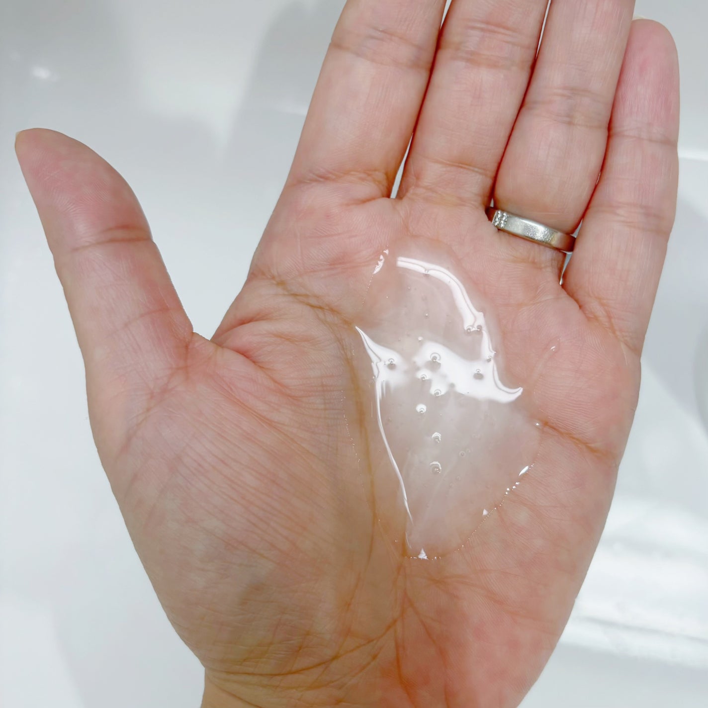 クリームケア ボディウォッシュ W保水美肌 リラクシングソープの香り/ニベア/ボディソープを使ったクチコミ(3枚目)